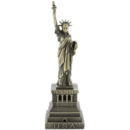 6/7/10 Inch Statue of Liberty Figurine | Garden or Desktop Decorative Model for Home, Office, and Outdoor Display | Patriotic-Themed Gift Figurine for Americans
