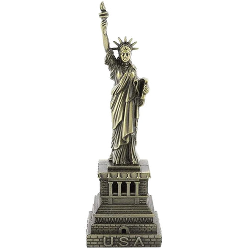6/7/10 Inch Statue of Liberty Figurine | Garden or Desktop Decorative Model for Home, Office, and Outdoor Display | Patriotic-Themed Gift Figurine for Americans