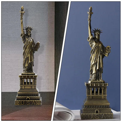 6/7/10 Inch Statue of Liberty Figurine | Garden or Desktop Decorative Model for Home, Office, and Outdoor Display | Patriotic-Themed Gift Figurine for Americans