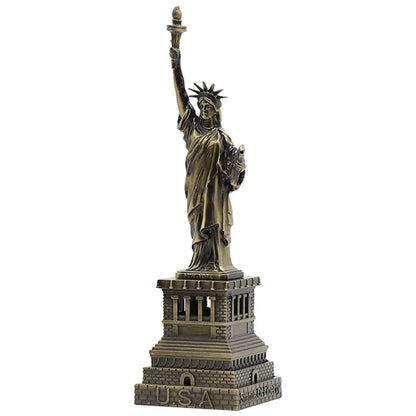 6/7/10 Inch Statue of Liberty Figurine | Garden or Desktop Decorative Model for Home, Office, and Outdoor Display | Patriotic-Themed Gift Figurine for Americans