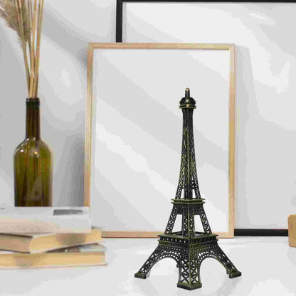 Vintage Paris Eiffel Tower with LED Light – Architecture Craft Souvenir for Home or Event Decor - Perfect Gift To Express True Love