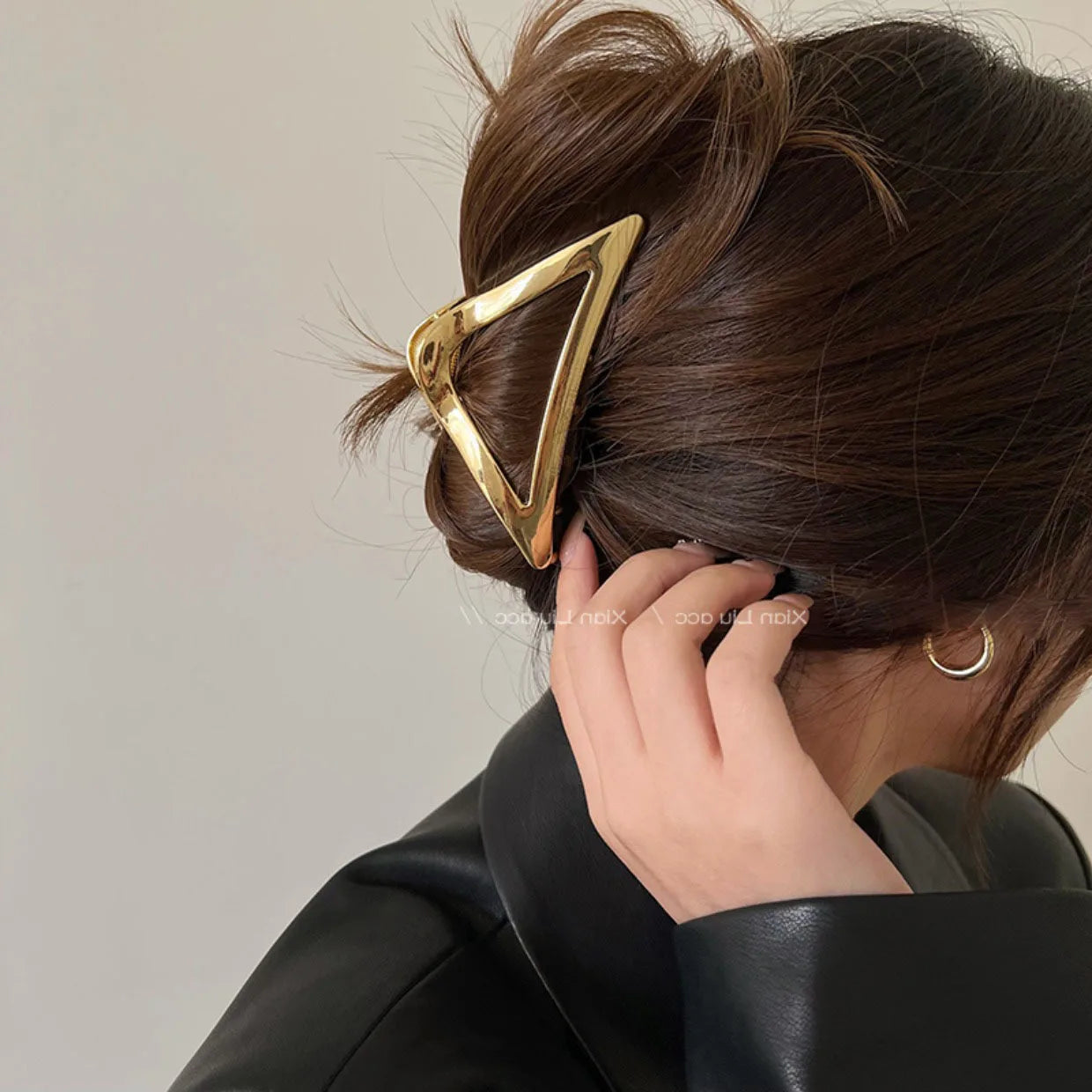 Fashion Geometric Metal Hair Claw Clips, Large Hair Catch Clip ,Headband, Hairpin, Hair Accessories For women and girls