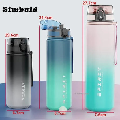 Colorful 1L Leakproof Water Bottle for Gym, Travel & Sports Hydration - Perfect Gift for Family, Friends & Yourself