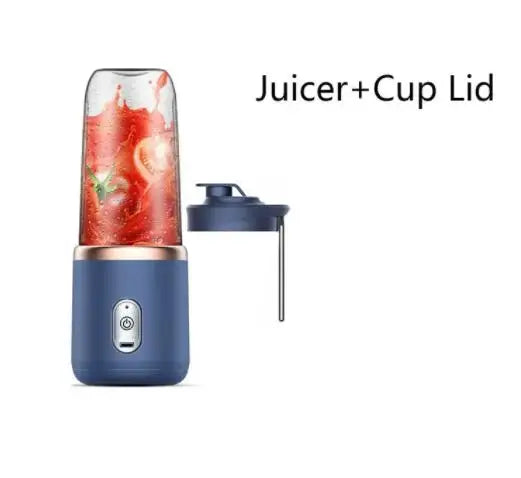 Portable USB Electric Juicer Blender - Double Cup Multifunction Fruit Mixer & Juicer for Milkshakes, Smoothies and More - Ideal Gifts for All