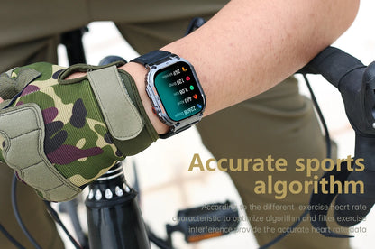 Men's Smartwatch for Android & iPhone By LIGE – Smashproof & Waterproof, 1.96" Display, Bluetooth Call, Fitness Tracker, 400mAh Battery - Perfect Gift for Him