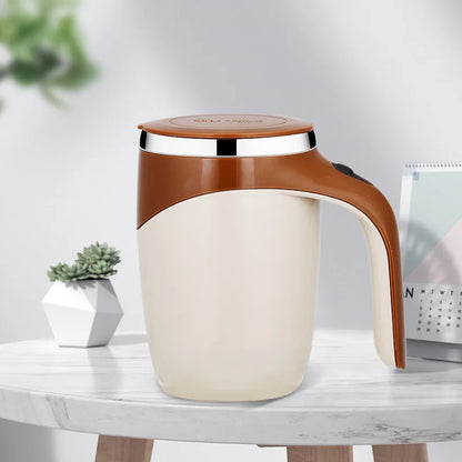 Magnetic Self-Stirring Coffee Mug for Home, Office & Travel – Rechargeable Auto Mix Cup for Tea & Hot Drinks - Perfect Gift to Express True Love