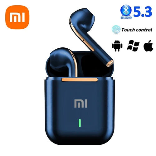 Xiaomi J18 Wireless Earphones -  Bluetooth Touch Control HiFI Stereo Waterproof Noise Reduction Headset With Microphone In-Ear 9D Sound TWS Headphones - Perfect Gift for Family Friends Yourself