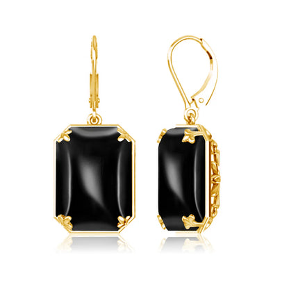 Elegant Ruby Dangle Earrings for Women – 925 Silver 18K Gold Plated Hoops Fine Jewelry for Engagement, Party & Gifting Her