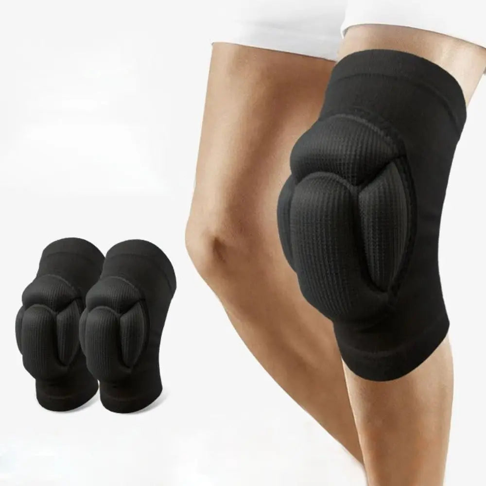 1 Pair Non-Slip Thickened Sports Kneepads for Gym, Basketball &amp; Fitness Support - Anti Slip High Elasticity Protective Knee Brace Pads for Men &amp; Women - Perfect Gift for All