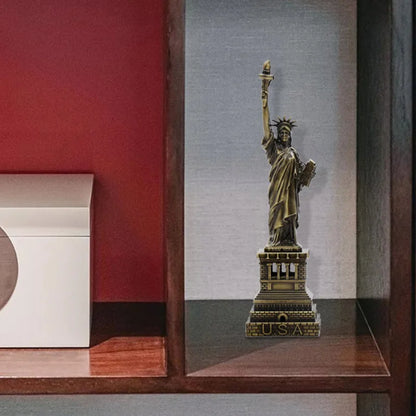 6/7/10 Inch Statue of Liberty Figurine | Garden or Desktop Decorative Model for Home, Office, and Outdoor Display | Patriotic-Themed Gift Figurine for Americans