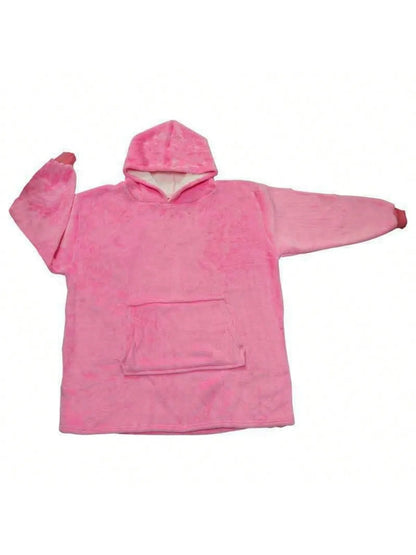 Super Sized Wearable Blanket Hoodie – Soft Hooded Sweatshirt with Sleeves & Pockets—Perfect For Gifting Comfort and Relaxation