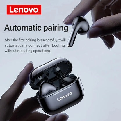 Lenovo's original LP-40 Bluetooth earphones - touchscreen control,  5.0 Immersive Sound with microphone, HIFI TWS,  Long Standby Time & Motion -  Elegant gift for all