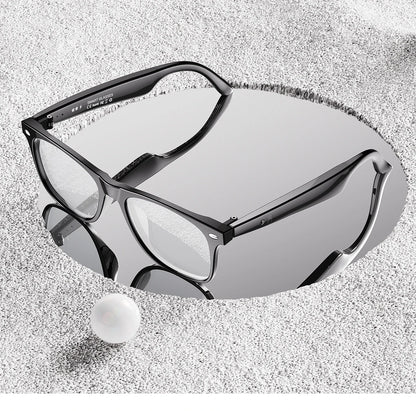 LIGE Intelligent Translation Smart Bluetooth Glasses - Wireless Calling Sunglasses with Mic, Touch Control & Voice Assistant - Perfect Gift for All