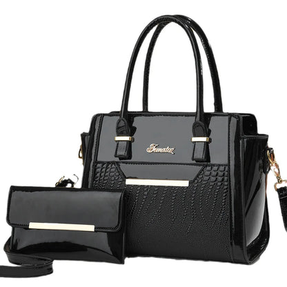Classic Lizard Pattern Shoulder & Crossbody Tote Bag for Women – Large Capacity Retro  Urban Commuter Handbag - Perfect Gift for Her
