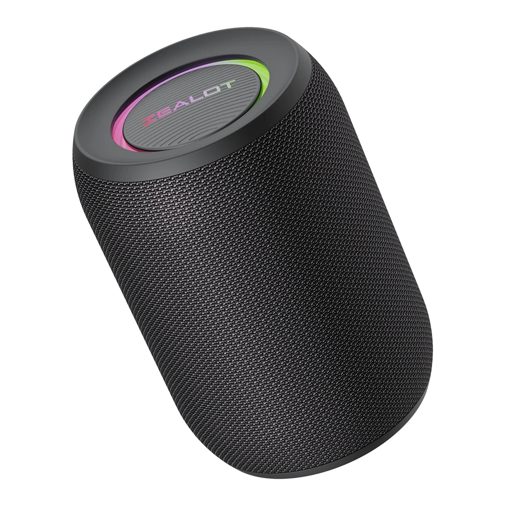Powerful Bluetooth Speaker with Deep Bass & LED Light – Waterproof Outdoor Soundbox, Wireless Bluetooth  Subwoofer - Perfect Gift for Friends, Family