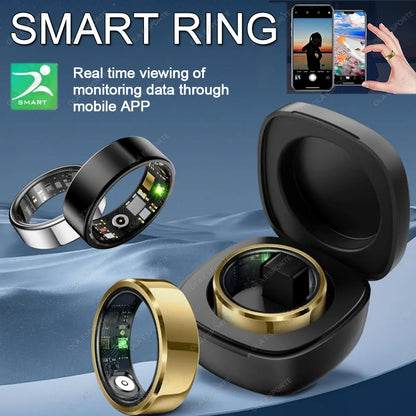 Xiaomi Unisex Fitness Smart Ring – Blood Pressure & Heart Rate Tracker, Multi-Sport Mode, Waterproof Wearable - Perfect Gift