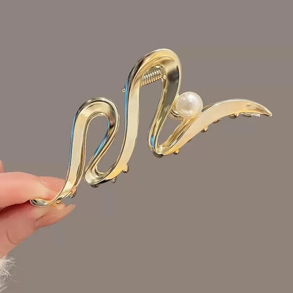 Fashion Geometric Metal Hair Claw Clips, Large Hair Catch Clip ,Headband, Hairpin, Hair Accessories For women and girls
