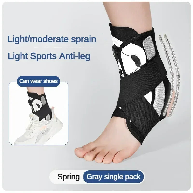 Adjustable Ankle Support Brace – Sports Safety Bandage for Sprain, Ligament Strain & Injury Recovery - Ideal Gift for Loved Ones