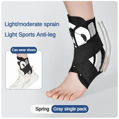 Adjustable Ankle Support Brace – Sports Safety Bandage for Sprain, Ligament Strain & Injury Recovery - Ideal Gift for Loved Ones