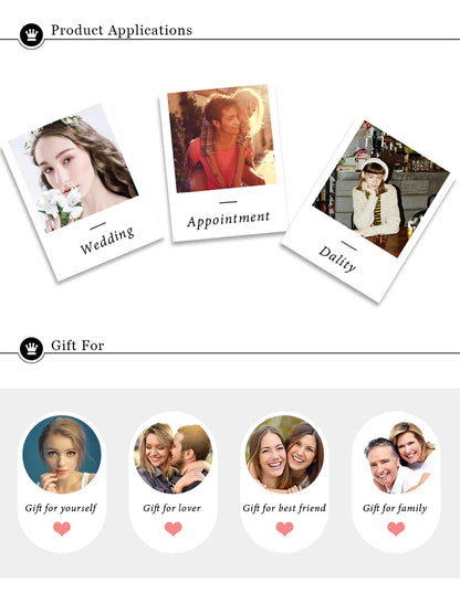 EILIECK 316L Stainless Steel White Zirconia Flower Petal Necklace Bracelet Earrings Set For Women New Trendy Jewelry Party Gift