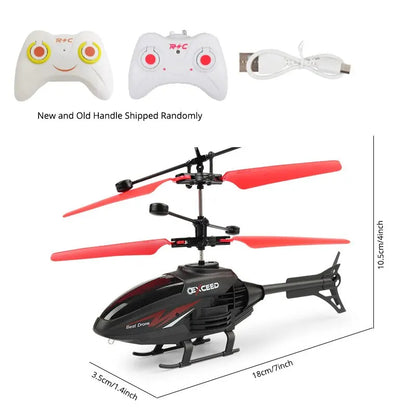 Gesture Control RC Helicopter with LED Light - Perfect Gift for Kids Age 6-14 Years Birthday Gift