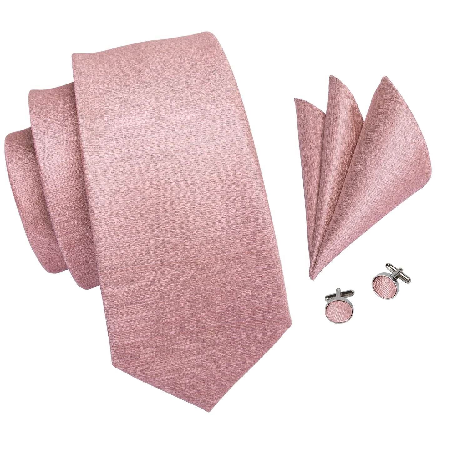 Elegant Men's Formal Silk Vest & Accessories By Hi-Tie | Waistcoat Set with Tie, Bowtie, Hanky, Cufflinks for Business, Office, Party, Wedding - Ideal Gift for Him