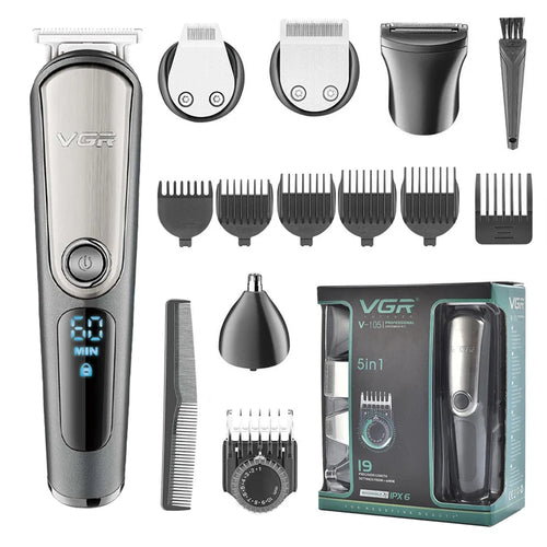 VGR All-In-One Trimmer : Fast, Precise, Versatile & Head to Toe Hair Remover  for Ultimate Grooming - Ideal Gift for Men