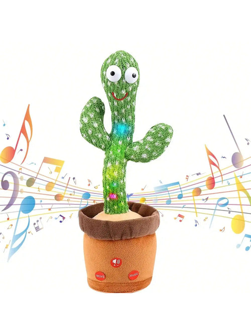 One-piece Sunny Cactus Up Plus -  Dancing, Talking,  Mimicking Recording Repeating What You Say Cactus Toy for Babies, Boys & Girls - Ideal Gift for  Kid