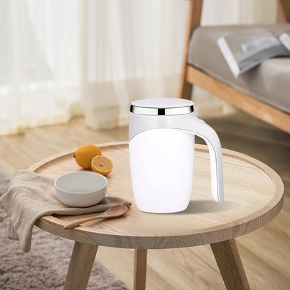 Magnetic Self-Stirring Coffee Mug for Home, Office & Travel – Rechargeable Auto Mix Cup for Tea & Hot Drinks - Perfect Gift to Express True Love