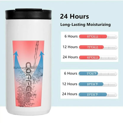 400ml Leak-Proof Stainless Steel Thermal Coffee Mug – Portable Travel Cup, Insulated 304 Thermos, Water Bottle - Perfect Gift for Family, Friends & Yourself