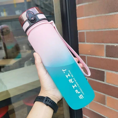 Colorful 1L Leakproof Water Bottle for Gym, Travel & Sports Hydration - Perfect Gift for Family, Friends & Yourself