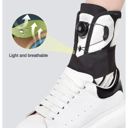 Adjustable Ankle Support Brace – Sports Safety Bandage for Sprain, Ligament Strain & Injury Recovery - Ideal Gift for Loved Ones