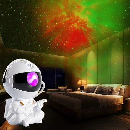 Astronaut Starry Sky Projector with Remote-Control Night Light Projection Nebula Lamps for Bedroom, House, Kid's Birthday gift